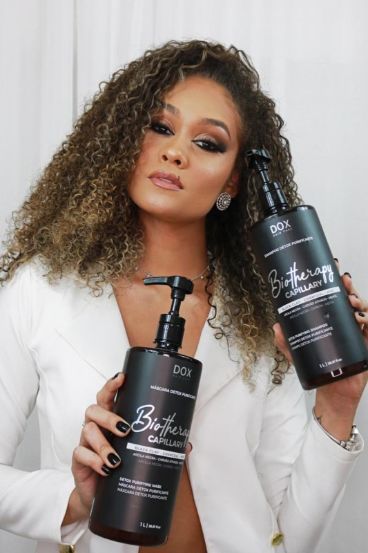 Compatível com todos os tipos de cabelo