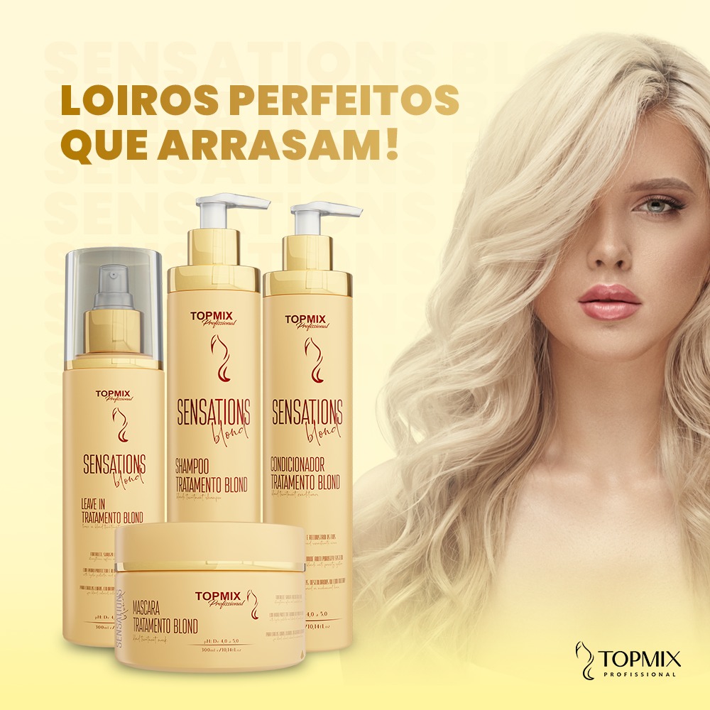 Kit Sensations Blond Topmix Profissional